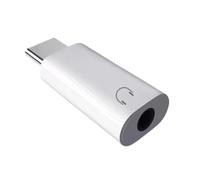 Adattatore audio, adattatore audio da tipo C a 3,5 mm, convertitore jack per cuffie, dongle plug and play per telefono, tablet, laptop, altoparlante, amplificatore, connessione audio e musica