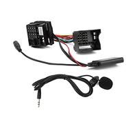 Adattatore Audio Aux Bluetooth 5.0 con Microfono Cavo da 150 Cm per Sostituzione 510 RCD 310, Plug and Play Streaming Musicale Wireless Chiamate in Vivavoce per Autora