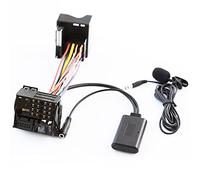 Adattatore audio Aux Bluetooth Modulo cavo musicale 12Pin spina con microfono compatibile con Opel MP3 CDC40 CD70 DVD90 NAVI Autoradio