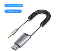 Adattatore audio Bluetooth per un suono cristallino, design compatto e portatile per viaggi senza sforzo, plug and play per una connettività