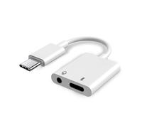 Adattatore audio da TYPE-C a 3,5 mm con porta di ricarica