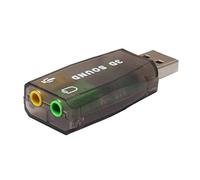 Adattatore audio da USB a jack da 3,5 mm, scheda audio stereo USB esterna con jack per cuffie da 3,5 mm e microfono per Windows XP/2000/Win7win8.1, Plug and PlayProfessionale e attraente