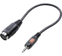 Adattatore Audio Din Connection / Jack Speakea [spina da 1x jack 3,5 mm-1x socket a 5-pin (DIN)] nero (SP-7869840)