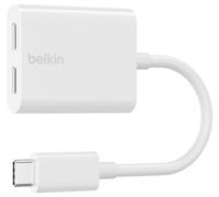 Adattatore Audio E Carica USB-C RockStar, Bianco - F7U081BTWH