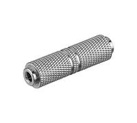 Adattatore audio 3.5mm stereo F/F metallo - Goobay IADAP AU-214