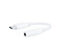 Adattatore audio nanocavo da USB-C-M a Jack-H, bianco