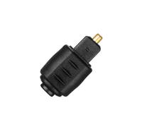 Adattatore audio ottico da jack femmina da 3,5 mm a maschio digitale Toslink