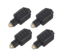 Adattatore audio ottico mini 4X da jack femmina da 3,5 mm a spina maschio Toslink digitale per amplificatore