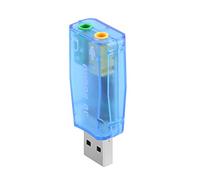 Adattatore Audio Usb 3D Scheda Audio Esterna Usb A 3.5Mm Microfono Microfono Uscita Per Pc Desktop Laptop