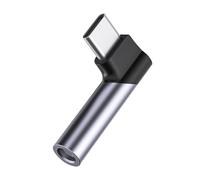Adattatore audio USB - Convertitore Aaudio Typec da 1 pollice, robusto guscio in alluminio, connettore veloce di alta qualità, portatile affidabile per smartphone, tablet, laptop, dispositivi Auddio