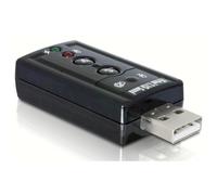 DELOCK 61645 - Scheda audio, esterna, adattatore, USB 2.0, 3,5 mm