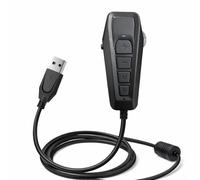 Adattatore audio USB di tipo C Scheda audio esterna con controllo del volume Microfono Adattatore per cuffie Plug and Play Nessun driver necessario Adattatore audio USB a jack da 3,5 mm per PS4/PC/MAC