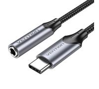 Adattatore Audio Vention BGMHA Jack 3.5mm Femmina - USB Tipo-C Maschio 10cm Grigio