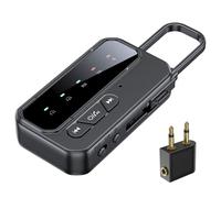 Adattatore Audio Wireless - Trasmettitore Radio Automatico, Ricevitore Musicale Portatile | Amplificatore Stereo per Viaggi Lunghi Viaggi