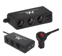 Adattatore Auto USB Maclean 4 Porte Smart IC MCE117A