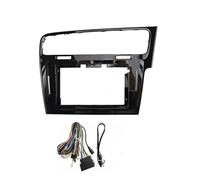 Adattatore Autoradio Autoradio Per Vw Per Golf 7 2013-2015 RHD Android 2 Din Stereo Montaggio Lunetta Frontale Kit Telaio Cornice Autoradio(Frame wire)