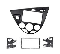 Adattatore Autoradio Kit Montaggio Stereo Per Telaio Radio 7 Pollici Per Auto Per Display Android A Doppio Pannello Per Focus Fiesta 2 Din Cornice Autoradio(Black)
