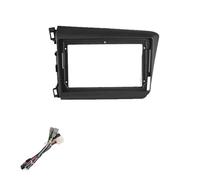 Adattatore Autoradio Telaio Del Pannello Multimediale Per Auto Per Civic 2012-2015 Per Cablaggio Stereo Android 2 Din 9 Pollici Cornice Autoradio(Frame with Cable)