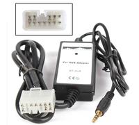 Adattatore AUX CD 3,5mm AUX Ingresso Nero Adattatore Interfaccia per Toyota per