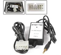 Adattatore AUX Decoder WMA CD 3,5mm Ingresso AUX Nero Auto Musica per Toyota per
