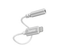 'Adattatore Aux - Hama - 00201523 - Lightning - 3,5 mm - Bianco'