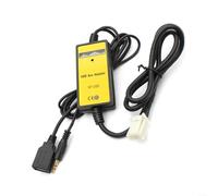 Adattatore Aux per autoradio con interfaccia USB, adattatore Aux, cavo di interfaccia USB per modelli Toyota MP3, installazione non distruttiva