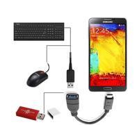 Adattatore Avizar Date-OTG-USBC, design salvaspazio, interfaccia da USB-C a USB-A, trasferimento dati ad alta velocità 5 Gbps per unità flash e