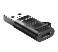 Adattatore AWEI CL-13 USB-C/USB-A nero