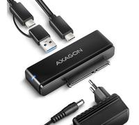 Adattatore Axagon ADSA-FPX USB-C SATA 2,5 3,5 pollici Alimentatore Incluso