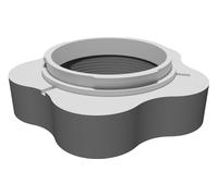 Adattatore Baionetta per Canon DSLR a Telescopio Bresser Pollux 2 Pollici