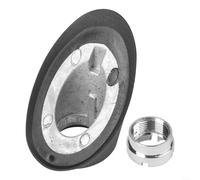 Adattatore base di montaggio antenna e dado tipo manuale per Toyota Tacoma 2005-2015, gomma nera in metallo, parte di ricambio con ornamento per segnale radio AM FM