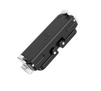 Adattatore base magnetico a sgancio rapido con vite 1/4 e supporto pieghevole per macchine fotografiche d'azione. Struttura leggera in alluminio. Meccanismo di bloccaggio sicuro. Supporto magnetico