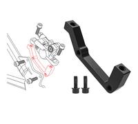 Adattatore Base Pinza Freno a Disco per Post Mount Standard IS Mount Bici