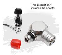 Adattatore bassa pressione subacquea per collegamento tubo prima e seconda fase