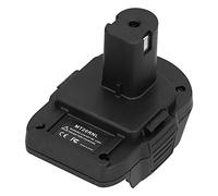 Adattatore Batteria 18V per ABS PC 188g | Adattatore per batteria, ABS+PC leggero 188g, uso fai da e officina, non per caricabatterie, include manuale