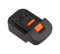 Adattatore batteria agli ioni di litio da 18 V per attrezzi, convertitore compatibile con BL1850, BL1860B, BL1830 e BL1820B, alloggiamento in ABS/PC, nero (A)
