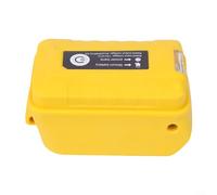 Adattatore batteria con luce per DCB203 per DCB200, convertitore USB per batterie Dewalt Power Tool (A)