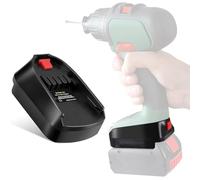 Adattatore batteria Convertitore per Bosch GBA su per utensili elettrici PBA serie C, adattatore per batteria agli ioni di litio per utensili elettrici Bosch 18 V C agli ioni di litio