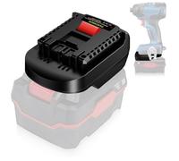 Adattatore batteria PAR20BOS per Parkside su batteria Bosch GBA 18V, convertitore per batteria Parkside 20V XTeam su batteria Bosch Professional 18V blu per elettroutensili (senza batteria)