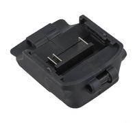 Adattatore batteria per batterie agli ioni di litio BSL1830 e BSL1818V 18V 3.0, connettore in plastica e metallo con finitura nera (confezione da 1)