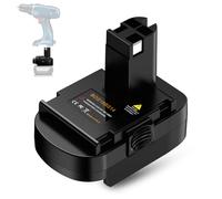 Adattatore batteria per Bosch 12 V 14,4 V NI-MH, per batteria Bos-ch Professional 18 V System GBA per Bos-ch 12 V 14,4 V GSR PSR GSR 12 VE-2 PAG 12 V PSB 12 VE-2 PSR