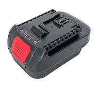 Adattatore batteria per Bosch 18V Li-Ion Cordless Tool, compatibile con Dewalt 20V Max/Milwakee M18 18V Li-ion Battery Convert in Bosch 18Volt Compact Lithium Batteries BAT608 BAT609 BAT612 BAT618