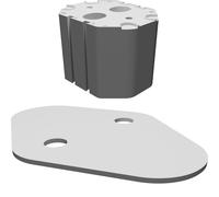 Adattatore Batteria per Bosch Powertube 500Wh a 625Wh Supporto Estensione
