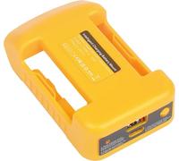 Adattatore batteria USB Compatibile con DeWalt 18V, Batteria Non Inclusa | Compatibile con Batterie al Litio DeWalt 18V (DCB200, DCB201, DCB203, DCB204, DCB205) Alimentatore Portatile per Cantieri