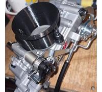 Adattatore BELLMOUTH BELL MOUTH Velocity Stack per Keihin FCR 41 Carb KTM...