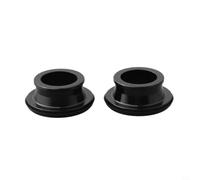 Adattatore Bicicletta MTB per Perno Passante 12mm Nero | Alluminio leggero, montaggio anteriore 100mm, conversione QR a 15mm, all'usura(15*100mm)