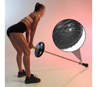 Adattatore Bilanciere Mina Terrestre con Base Stabile per Esercizi Laterali e Ro