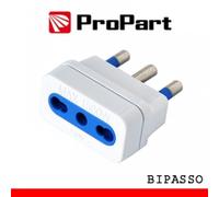 Adattatore Bipasso Spina 16A Compatibile Universale Resistente
