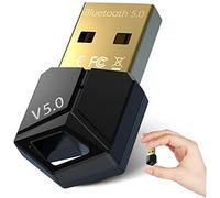 Adattatore Bluetooth 5.0, Mini USB Bluetooth Dongle Audio Trasmettitore Ricevitore Supporta Win 7/8/8.1/10, Adattatore Bluetooth wireless per PC, cuffie, altoparlanti, tastiera, stampanti