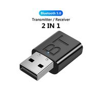 Adattatore Bluetooth 5.0, trasmettitore audio, trasmettitore USB 2 in 1, ricevitore e trasmettitore audio Bluetooth